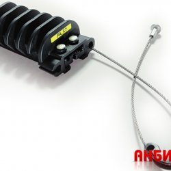 Зажим анкерный PA 69 200, для кабеля типа 8, 3,6 кН, диаметр троса в оболочке 6-9 ммPA 69 200 фото
