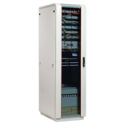 ЦМО ШТК-М-33.6.6-1ААА Шкаф телекоммуникационный 19 напольный 33U (600x600) | Серверный шкаф дверь стекло