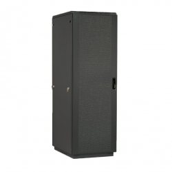 ЦМО ШТК-М-33.6.10-44АА-9005 Шкаф телекоммуникационный 19 напольный 33U (600x1000) | Серверный шкаф дверь перфорированная 2 шт., цвет черный