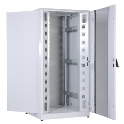 ЦМО ШТК-К-42.8.8-13ВВ Шкаф телекоммуникационный 19 напольный кроссовый 42U (800x800) | Серверный шкаф дверь стекло,задняя металл,перфорированные