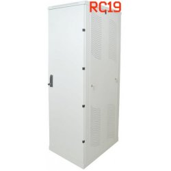 Шкаф серверный телекоммуникационный напольный 19 47U 600x800x2209мм (ШхГхВ),передняя дверь металлическая, цвет серый Ral 7035 RL4768M RC19