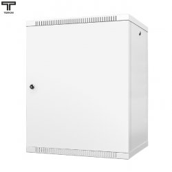 ТЕЛКОМ TL-15.6.3-M.7035Ш Шкаф 15U 600x350x757мм (ШхГхВ) телекоммуникационный 19 настенный, дверь металл, цвет серый (RAL7035)