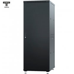 ТЕЛКОМ ТС-37.6.10-ММ Шкаф 37U 600x1000x1765мм (ШхГхВ) телекоммуникационный 19 напольный, передняя дверь металл - задняя дверь металл, цвет черный (RAL9005)