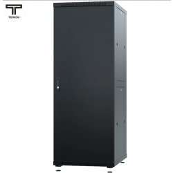 ТЕЛКОМ ТС-42.6.10-ММ Шкаф 42U 600x1000x1987мм (ШхГхВ) телекоммуникационный 19 напольный, передняя дверь металл - задняя дверь металл, цвет черный (RAL9005)