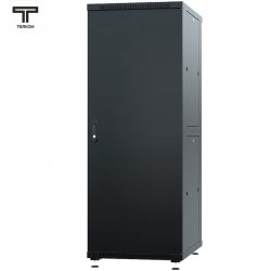 ТЕЛКОМ ТС-42.6.6-ММ Шкаф 42U 600x600x1987мм (ШхГхВ) телекоммуникационный 19 напольный, передняя дверь металл - задняя дверь металл, цвет черный (RAL9005)