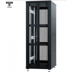ТЕЛКОМ ТС-47.6.8-2ПП Шкаф 47U 600x800х2209мм (ШхГхВ) телекоммуникационный 19 напольный, передняя дверь перфорация распашная 2-х створчатая - задняя дверь перфорация, цвет черный (RAL9005)