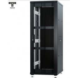 ТЕЛКОМ ТС-47.6.8-ПМ Шкаф 47U 600x800x2209мм (ШхГхВ) телекоммуникационный 19 напольный, передняя дверь перфорация - задняя дверь металл, цвет черный (RAL9005)