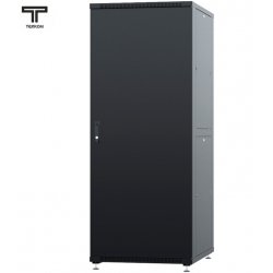 ТЕЛКОМ ТСМ-47.8.10-ММ Шкаф 47U 800x1000х2209мм (ШхГхВ) телекоммуникационный 19 напольный, передняя дверь металл - задняя дверь металл, цвет черный (RAL9005)