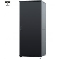 ТЕЛКОМ ТСМ-47.8.12-ММ Шкаф 47U 800x1200х2209мм (ШхГхВ) телекоммуникационный 19 напольный, передняя дверь металл - задняя дверь металл, цвет черный (RAL9005)