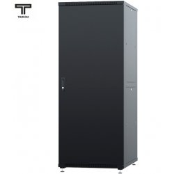 ТЕЛКОМ ТСМ-47.8.8-ММ Шкаф 47U 800x800х2209мм (ШхГхВ) телекоммуникационный 19 напольный, передняя дверь металл - задняя дверь металл, цвет черный (RAL9005)