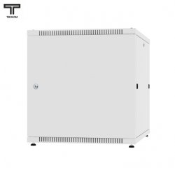 ТЕЛКОМ TLN-12.6.10-ММ.7035Ш Шкаф 12U 600x1000x623мм (ШхГхВ) телекоммуникационный 19 напольный, передняя дверь металл - задняя дверь металл, цвет серый (RAL7035)