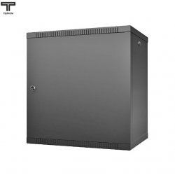 ТЕЛКОМ TL-12.6.4-M.9005МА Шкаф 12U 600x450x623мм (ШхГхВ) телекоммуникационный 19 настенный, дверь металл, цвет черный (RAL9005)
