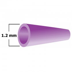 Фуркационная трубка 1.2 мм, белаяF00-FR12-RN фото