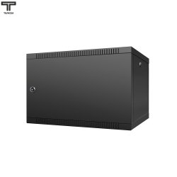 ТЕЛКОМ TL-6.6.3-П.9005МА Шкаф настенный 6U 600x350x356мм (ШхГхВ) телекоммуникационный 19, дверь перфорированная, цвет черный (RAL9005) (4 места)