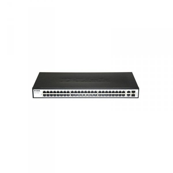 Неуправляемый коммутатор DES-1050G/C1A, 48-Port UTP 10/100BASE-T + 2 Combo of 10/100/1000BASE-T/SFP