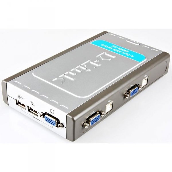 KVM-переключатель 4-портовый DKVM-4U с портами USB/VGA