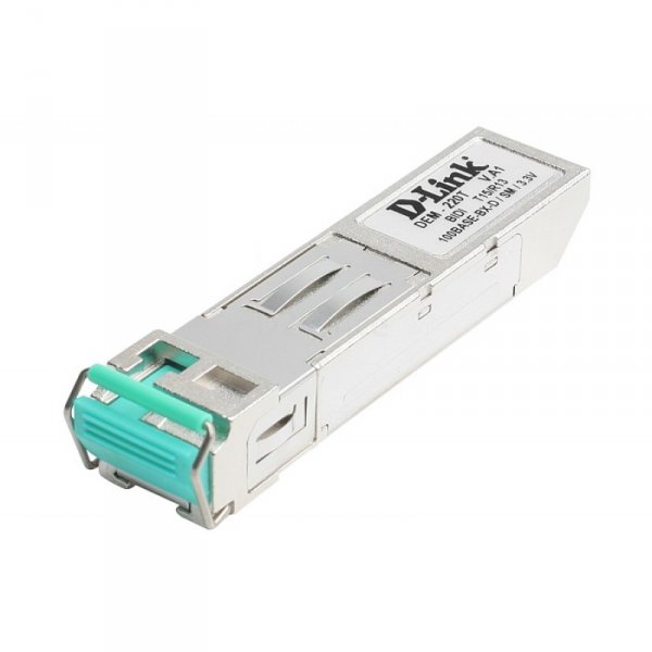 Модуль WDM SFP DEM-330T 1-port mini-GBIC 1000Base-LX SMF Tranceiver, до 10km, support 3.3V power, LC conn, TX-1550nm, RX-1310nm