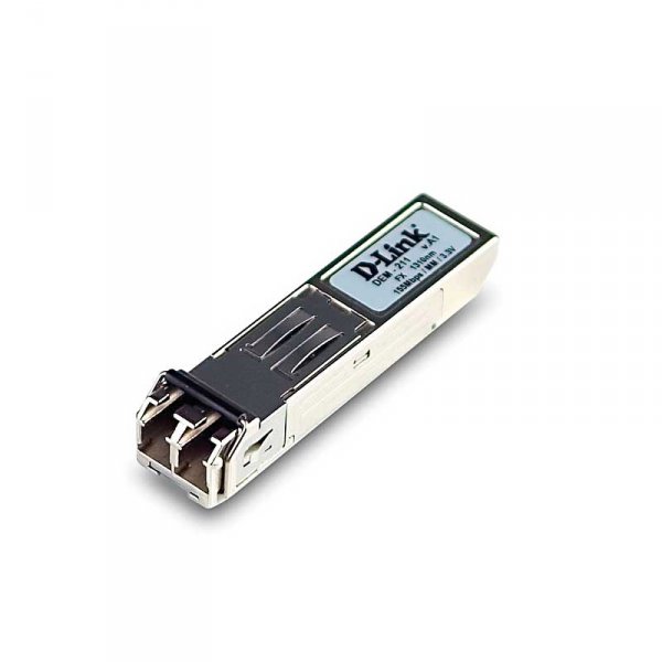 Модуль D-Link DEM-211/DD, SFP Transceiver with 1 100Base-FX port. Up to 2km, multi-mode Fiber, Duplex LC connector, Transmitting and Receiving wavelen