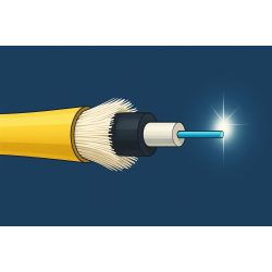 Одномодовый оптический кабель: применение и ключевые характеристики