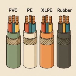 Какие бывают изоляции кабеля и их отличия?