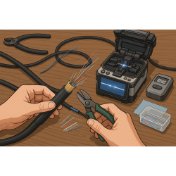 Ремонт оптического кабеля