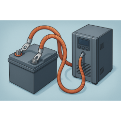 Что такое и для чего нужны - гибкие медные провода для соединения АКБ и ИБП?