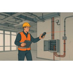 Обследование объекта перед монтажом слаботочных системы и сетей