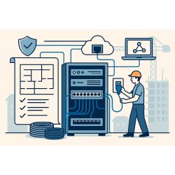 Типовые требования и основные принципы строительства СКС, ЛВС