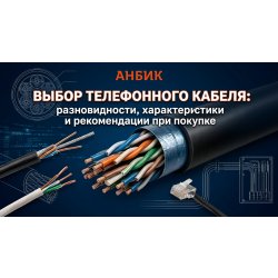 Выбор телефонного кабеля: разновидности, характеристики и рекомендации при покупке