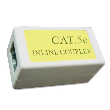 Проходной адаптер (coupler), RJ-45(8P8C), категория 5eCA-8P8C-C5e-WH фото