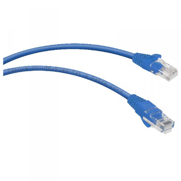Cabeus PC-UTP-RJ45-Cat.6-1.5m-BL Патч-корд UTP, категория 6, 1.5 м, неэкранированный, синий