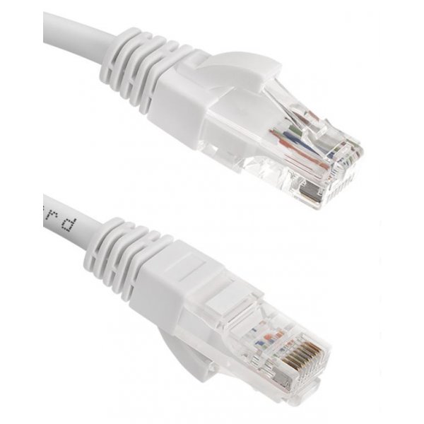 Cabeus PC-UTP-RJ45-Cat.6-5m-WH Патч-корд UTP, категория 6, 5 м, неэкранированный, белый