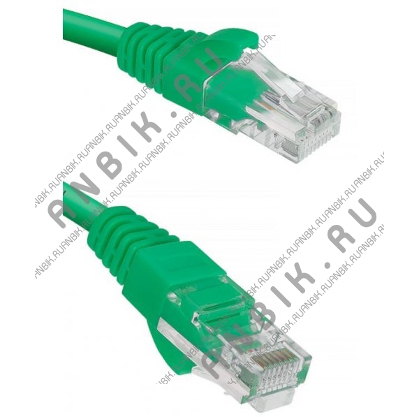 Cabeus PC-UTP-RJ45-Cat.6-0.3m-GN Патч-корд UTP, категория 6, 0.3 м, неэкранированный, зеленый