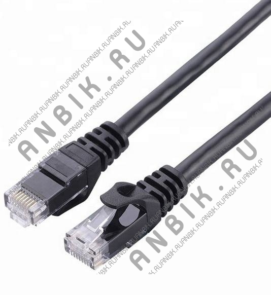 Cabeus PC-UTP-RJ45-Cat.5e-1.5m-BK Патч-корд U/UTP, категория 5е, 2xRJ45/8p8c, неэкранированный, черный, PVC, 1.5м