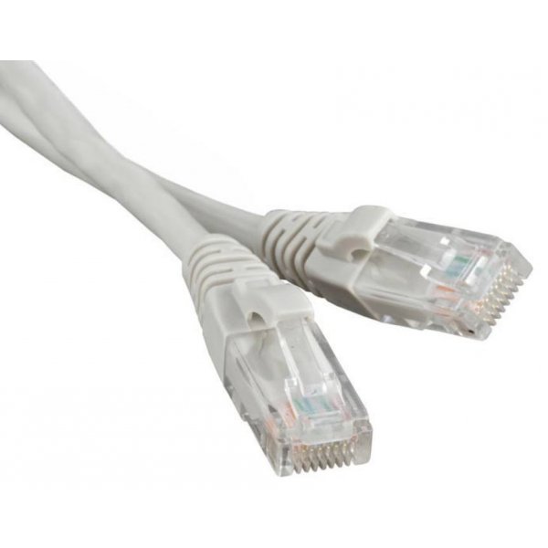 Hyperline PC-LPM-UTP-RJ45-REV-RJ45-C5e-15M-GY Реверсивный Патч-корд U/UTP, Cat.5e, 15 м, серый