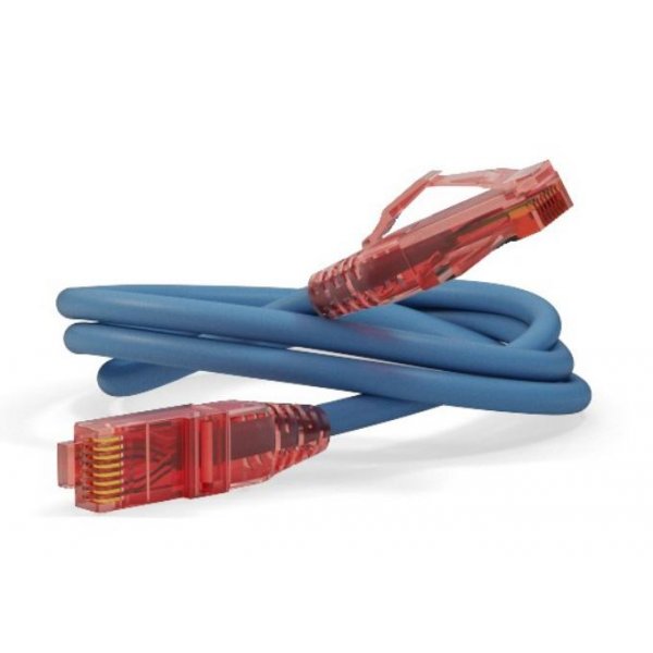 Hyperline PC-LPM-UTP-RJ45-RJ45-C5e-1M-LSZH-BL Патч-корд U/UTP, Cat.5е, LSZH, 1 м, синий