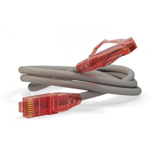 Hyperline PC-LPM-UTP-RJ45-RJ45-C5e-3M-LSZH-GY Патч-корд U/UTP, Cat.5e, LSZH, 3 м, серый