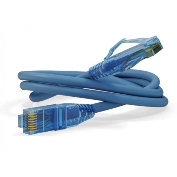 Hyperline PC-LPM-UTP-RJ45-RJ45-C6-5M-LSZH-BL Патч-корд U/UTP, Cat.6, LSZH, 5 м, синий