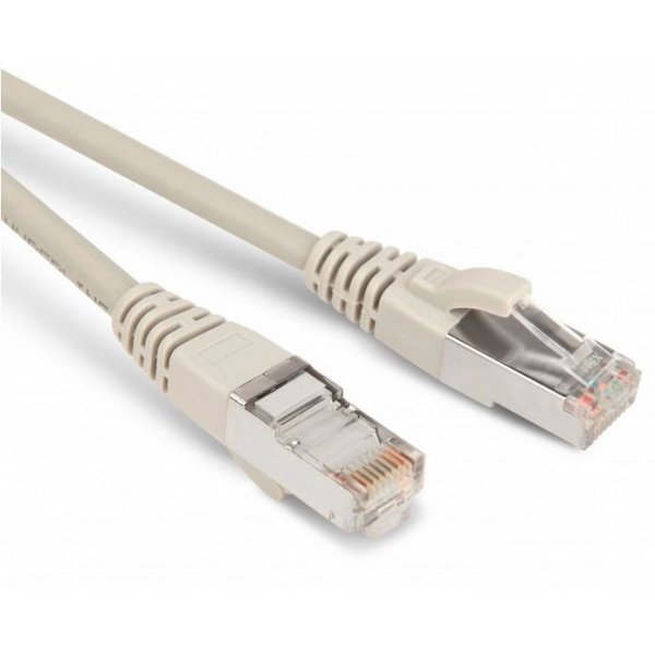 Hyperline PC-LPM-STP-RJ45-RJ45-C6-2M-LSZH-GY Патч-корд F/UTP, экранированный, Cat.6, LSZH, 2 м, серый