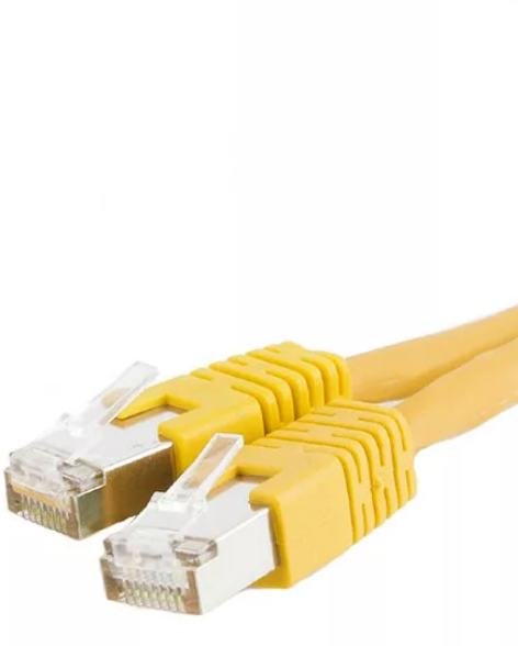 Hyperline PC-LPM-SFTP-RJ45-RJ45-C6-5M-LSZH-YL Патч-корд SF/UTP, экранированный, Cat.6, LSZH, 5 м, желтый