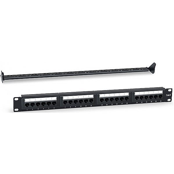 RC19 PPL-24-Cat.6-Dual Патч-панель 19