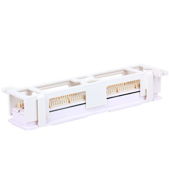 Патч панель для кабеля UTP, настенная 12 портов RJ45 (8P8C), категория 5е фото 3