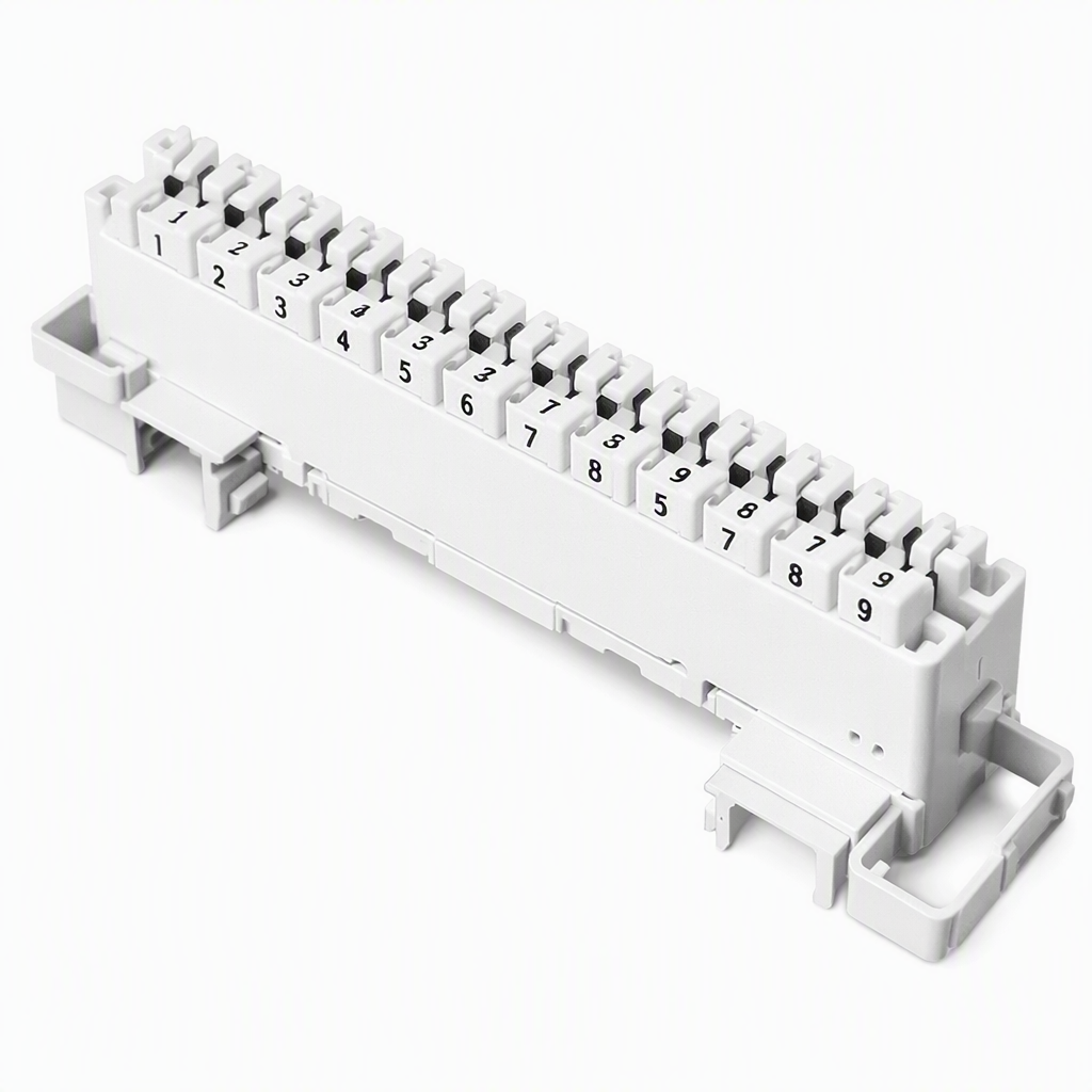 7015 1 008-01 KRONE LSA-PLUS-PROFIL Плинт 2/8х3 с нормально замкнутыми контактами, шт.