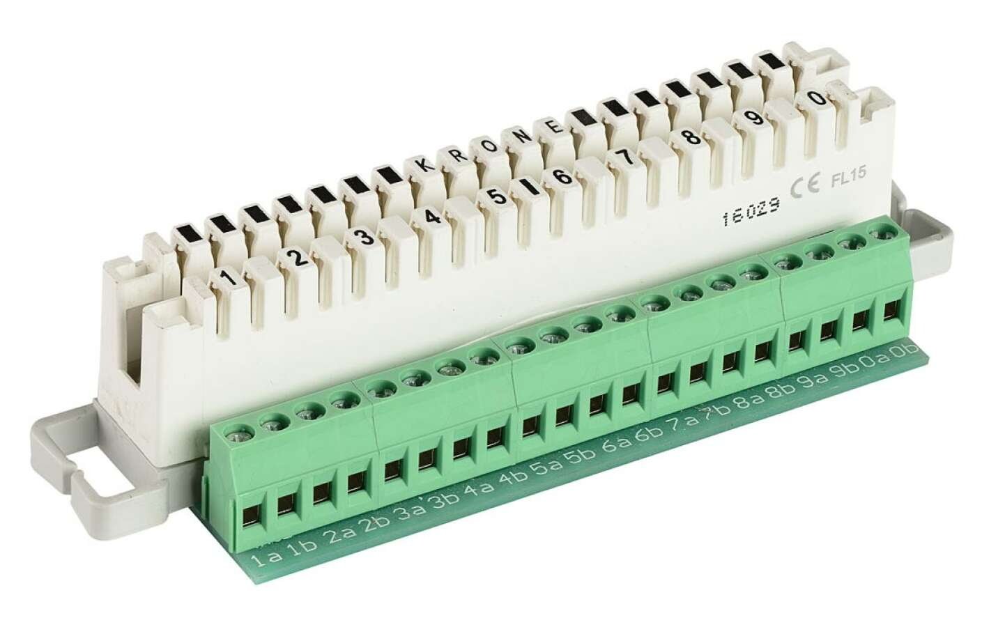 7004 2 001-01 KRONE Размыкаемый плинт LSA-PLUS 2/10, с дополнительным рядом клемм под винт фото 6