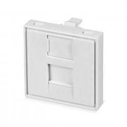 RC19 FP-45-1 Вставка 45x45 (Mosaic) для 1 модуля формата Keystone Jack