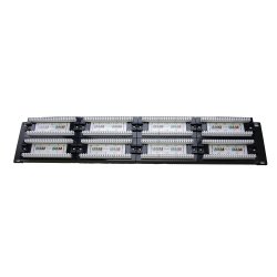 RC19 EPLH480X Патч-панель 19, 2U,48 портов RJ-45, категория 5e, Dual IDC