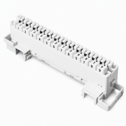 7015 1 008-01 KRONE LSA-PLUS-PROFIL Плинт 2/8х3 с нормально замкнутыми контактами,  шт.