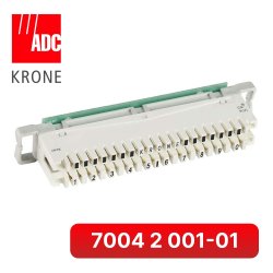 7004 2 001-01 KRONE Размыкаемый плинт LSA-PLUS 2/10, с дополнительным рядом клемм под винт