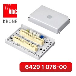 6429 1 076-00 KRONE LSA-PLUS Минирапределитель 201 D с 2 размыкаемыми плинтами 2/10