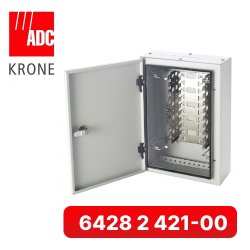 6428 2 421-00 KRONE Connection Box 500 Series c 1 монтажным хомутом на 10 LSA-PLUS модулей (100 пар) (бокс АОВ 110)6428 2 421-00 фото